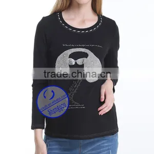 Custom 100% Cotton Embroidered Fleece Maternity Wear thumbnail-2