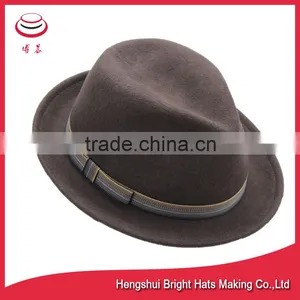 Men Fedora Hats With 100% Australian Merino Wool thumbnail-1