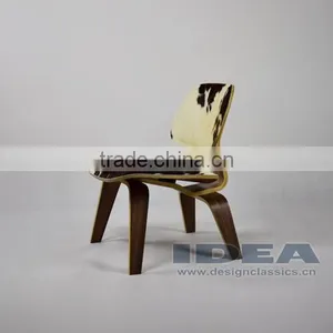 Replica Charles Plywood Lounge Chair - Pony Skin thumbnail-4