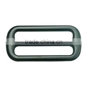 Wholesale Nickel Free Zinc Alloy Metal Black Slide Buckle for Belt 38mm thumbnail-1