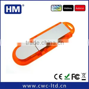 Oem 2.0 Usb Flash Drives for Business Promotion Gift Plastic Case Usb Flash Drive With Full Capacity thumbnail-1