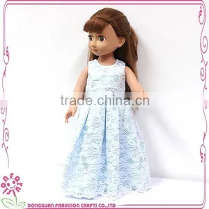 Wholesale 18 Inch Lovely Vinyl Waterproof Toy Doll Lifelike thumbnail-3