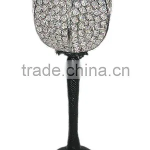 Wedding Centerpiece With Crystal Flower, Wedding Decorative Centerpiece thumbnail-1