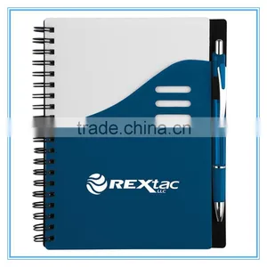 PP Note Book With Pen,promotion Cheap Notebook, Custom Bulk Notebooks thumbnail-3