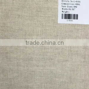 9*9 Single Nature Pure Linen Fabric thumbnail-1