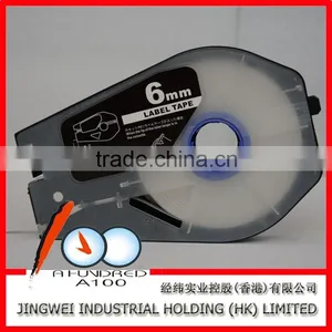 Compatible Camon Tape CH-1109Y 9mm Yellow Label Tape Cable id Label for Cable id Printer Mk2500 thumbnail-3