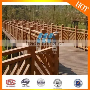 2016 Cheap Wood Plastic Composite Outdoor WPC Deck Railing Designs thumbnail-1
