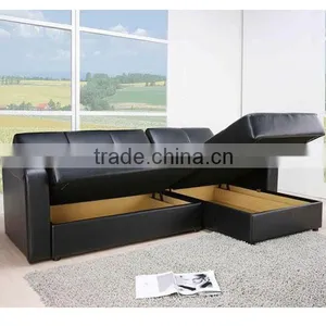 HC1107 Sell Top New Model Living Room PU/PVC Sofa Bed thumbnail-3