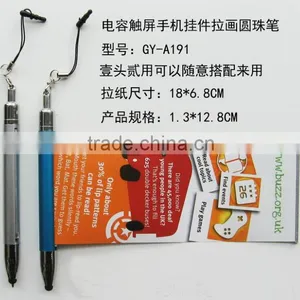 Pull Out Window Paper Banner Plastic Ball Pen With Logo thumbnail-4
