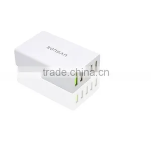2016 Newest Product Home Charger 5-PORT USB Charger QC3.0 Quick Charger thumbnail-2