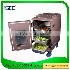 116L Hotel Calefaction Food Container, Multifunctional Food Container With Wheels Keeping Food Hot thumbnail-1