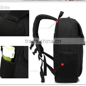 OEM Customed School Bag Internal Frame 600D Polyester Day Backpack thumbnail-3