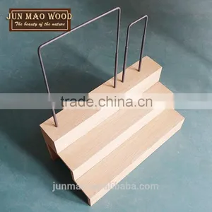 Sample Display Metal Racks/ Keystone Three-Stairs Wooden Display Rack /Ties Pendant Metal Shelf thumbnail-2