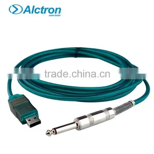 Alctron UC200 Professional Audio Digital Interface, USB Adapter Cable, 1/4" TRS to USB Converter thumbnail-2