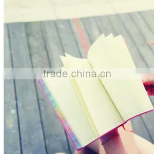 Customized Notebooks High Quality PU Cover,Color Edge Notebook Notebook Diary With Foil Printing, Free Shipping thumbnail-4