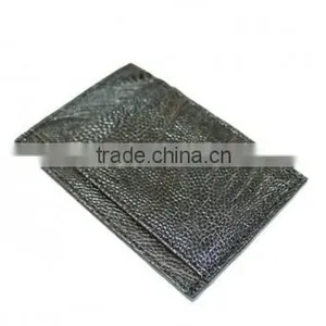 Ostrich Leather Card Clip Wallet SOCW-003 thumbnail-1
