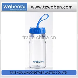 One Color Screen Print Drinking Bottle With Silicone Handle thumbnail-1