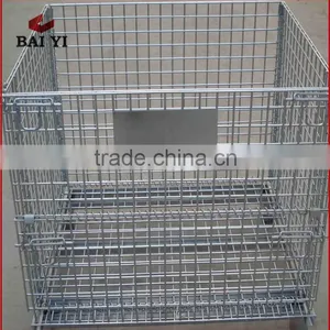 Folding Steel Supermarket Storage Cages Trade Assurance thumbnail-4