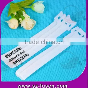 Custom Fastener Magic Tape Cable Ties With White thumbnail-1