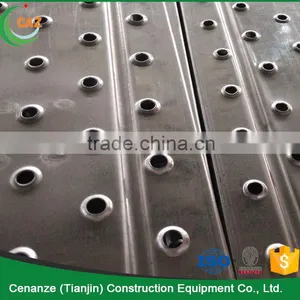 Metal Scaffolding Walk Board With Inner Stiffener or Outer Stiffener thumbnail-3