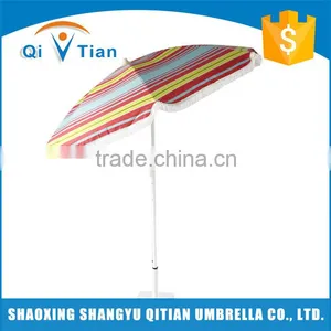New Design Hot Selling Cheap Professional Beach Umbrella thumbnail-2