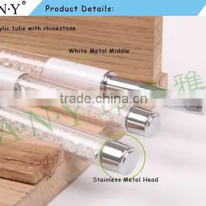 ANY Nail Art Beauty UV Gel Nails Painting Rhinestone White Nail Art Brush Pure Color thumbnail-4