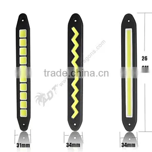 Waterproof Anti-dust COB Flexible Silica Gel Car DRL thumbnail-2