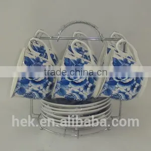Bone China Coffee Tea Cup and Saucer Stands thumbnail-2