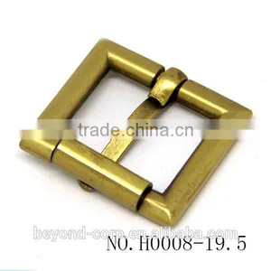 19.5mm Brush Brass Buckle With Roller thumbnail-2