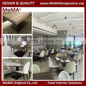 High End Customized Michelin Restaurant Furniture, Luxury Marble Top Dining Table thumbnail-1