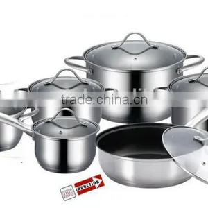 12 Pcs Stainless Steel Cookware Set Royalty Line Cookware/Non Stick Cookware thumbnail-3