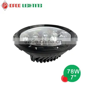7inch Led Car Headlights, DOT 7inch 78w Led Car Headlights thumbnail-6