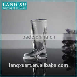 LX-S004 Factory Cheap Price High Quality Glass Beer Boot Cups thumbnail-1