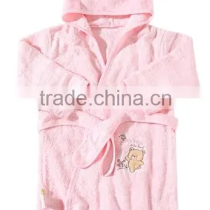 Jinhua Wholesale Hooded Cheap Coral Fleece Cute Baby Bathrobes Quality Choice thumbnail-2