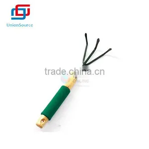 Small Garden Tool Rake With Handle thumbnail-1