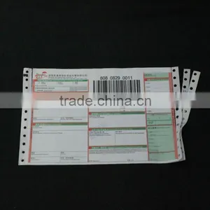 Professional Paper Printing Service of Courier Waybill With Barcode thumbnail-1