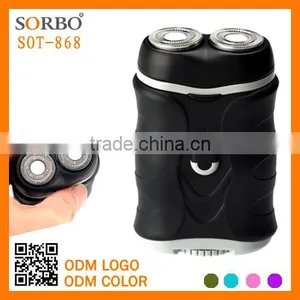 Men Electric Sharp Twin Blade Shaver AAA Battery Travel Shaver thumbnail-5