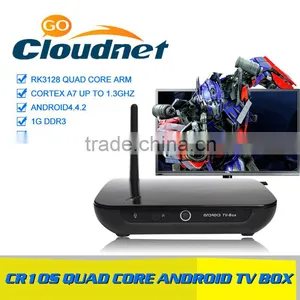 Cloudnetgo RK3128 Quad Core 1GB RAM/8GB ROM 2K Video Playing Cheap Android Smart TV Box With 2mp Camera HX15 1080P CS918 TV Box thumbnail-1