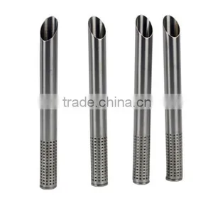 Stainless Steel Filter Tea Sticks Teaspoon Colander Tea Strainers Oblique Tea Stick Tube thumbnail-1