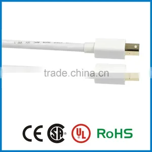 APBG White Color Mini dp Displayport Cable thumbnail-2