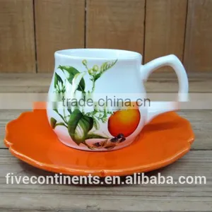 Ceramic Cup and Saucer thumbnail-1