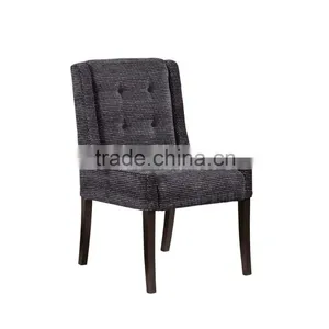 Comfortable Upholstered Wooden Modern Cafe Chair YA70119 thumbnail-1