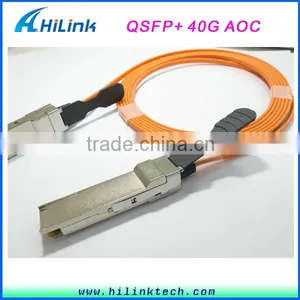 10m 40GB QSFP+ to QSFP+ Active Optical Cable thumbnail-1