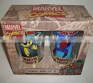 Collector's Series Pint Glasses 2 Pack Glassware Set thumbnail-4