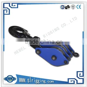 Supply China Manufacture Snatch Wire Rope Pulley Block With Swivel Hook thumbnail-1