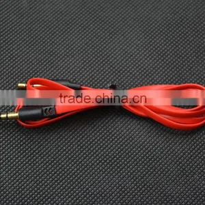 3FT 3.5mm Male To Male Noodle Jack Audio Stereo Aux Cable Adapter for PC IPhone IPod thumbnail-5