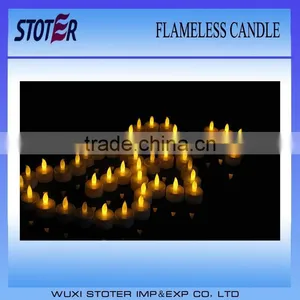 Battery Operated Led Candle Light /flameless /wind Proof thumbnail-1