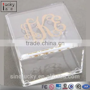 Clear Acrylic Cube Display Case Jewelry Diaplay Case thumbnail-1