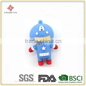 Cartoon Silicone/PVC Usb Cover Made in China thumbnail-2