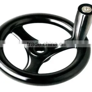 China Factory Manufacture Nodular Iron & Grey Iron Casting Hand Wheels,iron Cast Hand Wheel,lathe Parts Hand Wheel thumbnail-4
